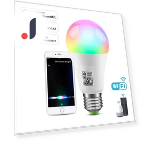 Умная лампочка с поддержкой Apple Homekit — Светодиодные, Refreshing Home