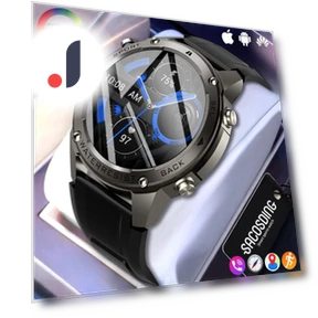 Смарт-часы с AMOLED-экраном и GPS — Умные часы, SACOSDING