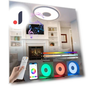 RGB Bluetooth Music Ceiling Light — Потолочные светильники, Trend CCC