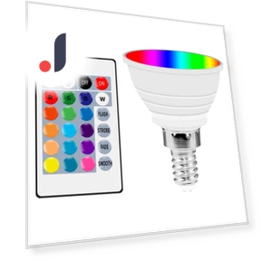 Светодиодные лампочки RGB — Светодиодные, TOMTOP JMS