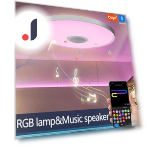 Умный потолочный светильник с Bluetooth аудио — Потолочные светильники, Rainbow Rain