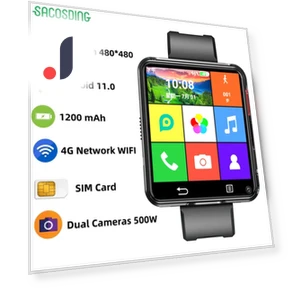 Умные часы с 4G Speed — Браслеты и клипсы, SACOSDING