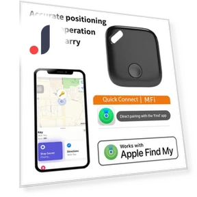 Умный GPS-трекер с Bluetooth — Поисковики вещей, HOME-Auto-001