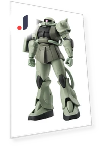 ROBOT Spirits Mobile Suit Gundam Zaku — Статуэтки, TAMASHII NATIONS