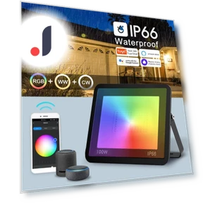 Прожектор RGB с голосовым управлением — Точечные светильники, AutoSphere