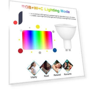 Умная светодиодная лампа WiFi RGB+W+C — Светодиодные, 3d printing machine