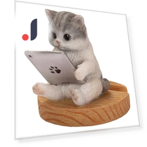 Подставка для смартфона в виде кошки — Подвески для телефона, Arkadia Japan