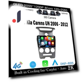 Сенсорный экран для Kia Carens UN 2006 - 2012 — Аксессуары для GPS-систем, AutoSphere