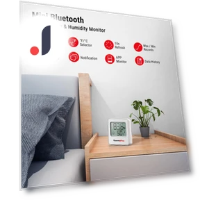 Цифровой Bluetooth-термометр-гигрометр для помещений — Комнатные термометры, ThermoPro
