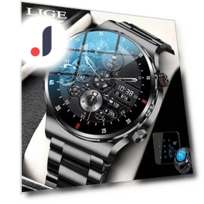 Смарт-часы с ECG + PPG и Bluetooth — Умные часы, LIGE