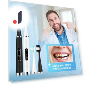 Электрическая зубная щетка 2 в 1 Sonic Cleaner — Звуковые зубные щетки, Modern Home Furnishing