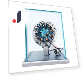 Arc Reactor MK1 со светодиодом — Фигурки для игр, AniWorld