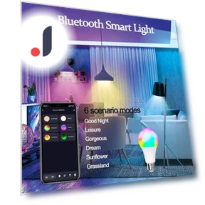Умная LED лампа E27 с изменением цвета — Светодиодные, Good Household Items