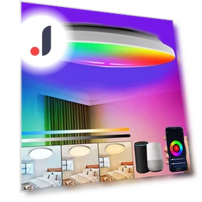 Умный светодиодный потолочный светильник RGBW — LED ленты, Refreshing Home