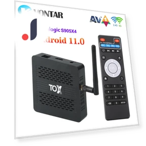 Smart TV Box Android 11 — Медиаплееры для потокового вещания, Blackin