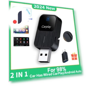 Беспроводной адаптер CarPlay и Android Auto — Автомагнитолы, YJMP Auto Parts