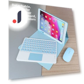 Кожаный чехол со съемной Bluetooth-клавиатурой — Клавиатурные чехлы, SS-Pajamas-01