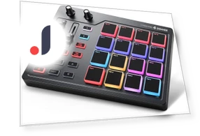 MIDI контроллер с 16 пэдами и подсветкой — Контроллеры MIDI, MIYAKO DENKI