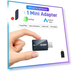 Mini Wired to Wireless 2 в 1 AI Box Carplay — Аксессуары и крепления для установки, Dream Garage