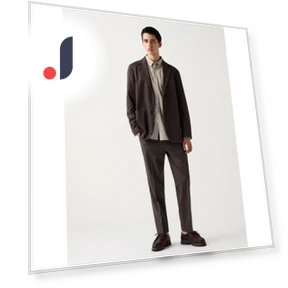 Умные брюки длиной до щиколотки — Костюмные, Uniqlo