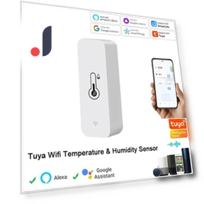 Датчик температуры и влажности с Wi-Fi — Комнатные термометры, HOME-Auto-001