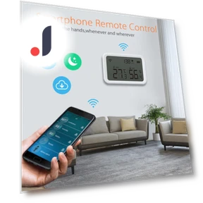 Датчик температуры и влажности ZigBee — Комнатные термометры, HOME-Auto-001