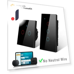 Умный сенсорный выключатель света WiFi — Диммеры, HOME-Auto-001