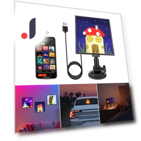 Умный USB светодиодный пиксельный дисплей — Цифровые фоторамки, HOME-Auto-001