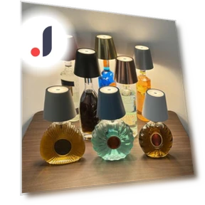 Беспроводная лампа для бутылок вина — Настольные лампы, Home Kits