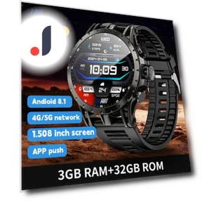 Смарт-часы Android с 4G видеозвонками, фитнес-трекером и трекером сна — Умные часы, Super Featured