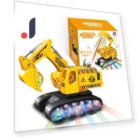 Электрический экскаватор Игрушечный робот — Конструкторы, Featured toys