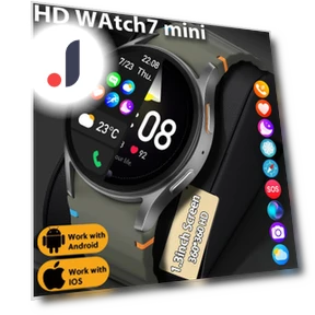 HD Watch 7 mini NFC — Умные часы, SACOSDING