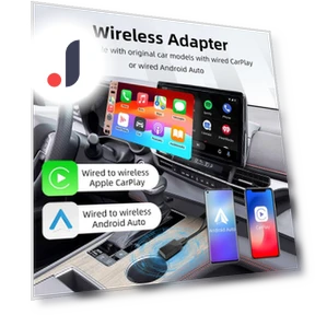 Mini проводной и беспроводной 2 в 1 AI Box Carplay — Автомагнитолы, LEXXSON