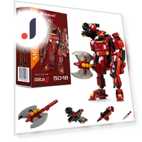 Робот-конструктор Rita 2 Mecha Frame — Конструкторы, JP Create mege