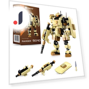 Набор для сборки робота Ranger Mecha Frame Robot Block — Конструкторы, JP Create mege