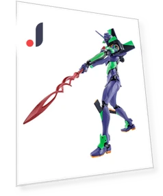 Фигурка Evangelion Unit 01 с Копьем Кассия — Наборы фигур, TAMASHII NATIONS