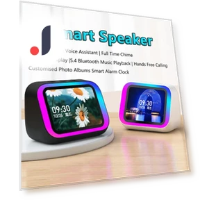 Умный Bluetooth-динамик с большим экраном — Портативные колонки с Bluetooth, ZJM Mall