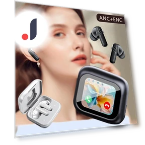 Наушники с сенсорным экраном ANC Bluetooth 5.4 — Внутриканальные наушники, ElectronicsHome
