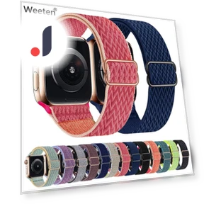 Эластичный нейлоновый ремешок для Apple Watch — Ремешки для часов, Smartwatch Accessories