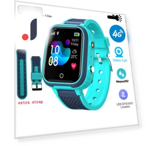 Детские GPS часы с 4G LTE — Браслеты и клипсы, greentiger