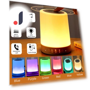 Портативный Bluetooth-динамик с сенсорным светильником — Портативные колонки с Bluetooth, Cosy Homes