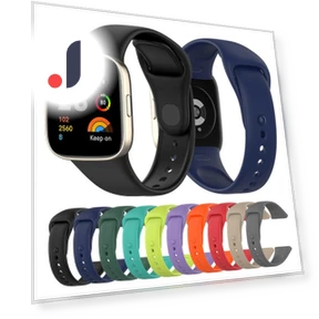 Силиконовый ремешок для браслета Redmi Watch 3 — Ремешки для умных часов, SH-YU1
