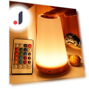 Настольная лампа с RGB подсветкой — Лампы и абажуры, Cosy Homes