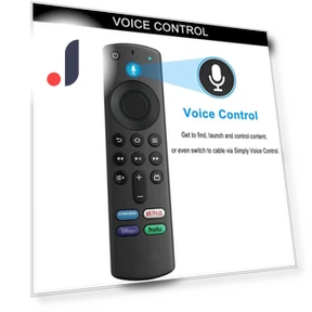 Голосовой пульт дистанционного управления для Fire TV Stick — Пульты и аксессуары, YJMP