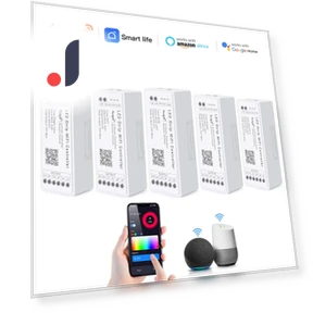 LED контроллер WiFi одноцветный CCT RGB RGBW RGBCCT — LED ленты, AIMINGTE Light Accessories