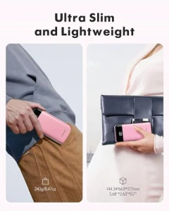 Портативное зарядное устройство со встроенными кабелями — Внешние аккумуляторы, Charmast