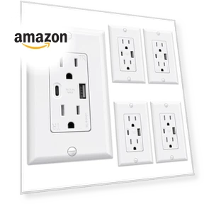 USB Розетки с портами USB A и USB C — Зарядные устройства, ELEGRP
