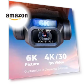 Дрон с 6K камерой — Беспилотные летательные аппараты (БПЛА), Veeniix