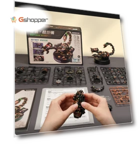 3D пазл Императорский Скорпион с мотором и светом — Конструкторы, Robotime