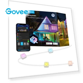 RGBIC LED Постоянные уличные светильники — Прожекторы и охранное освещение, Govee